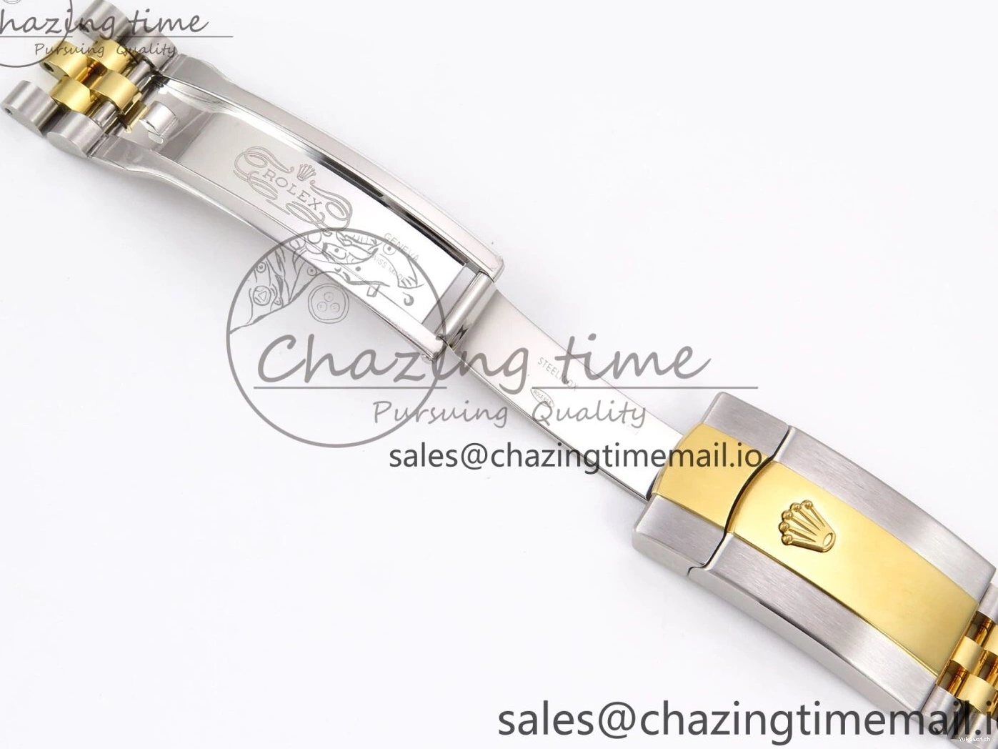 Silver 126333 Best DateJust 41 Edition A3235 SS Stick on YG EWEF Dial Jubilee Bracelet 0118